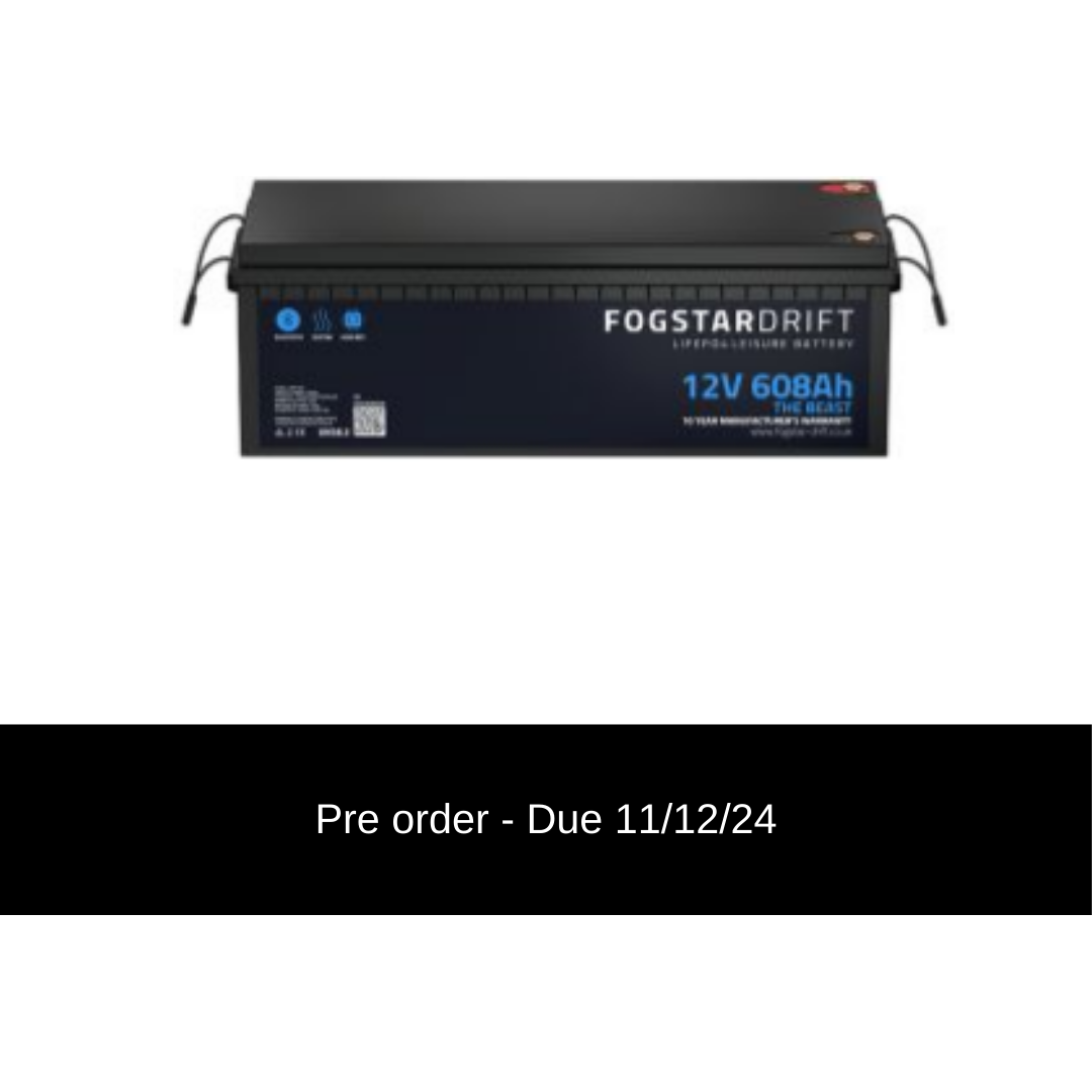 Fogstar Drift 608Ah – 12V lithium leisure battery
