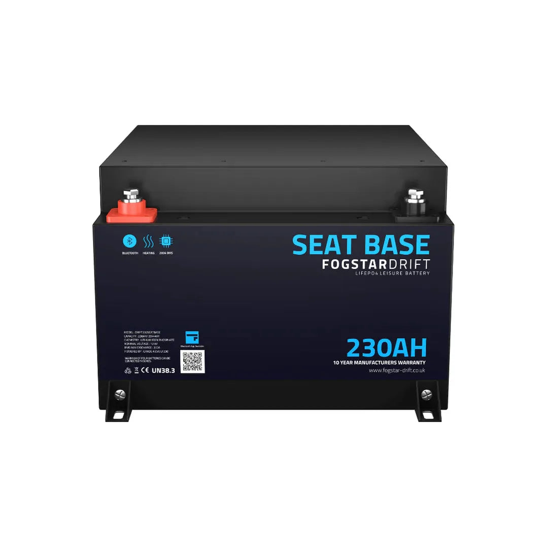 Fogstar Drift Seatbase – 230Ah 12V lithium leisure battery