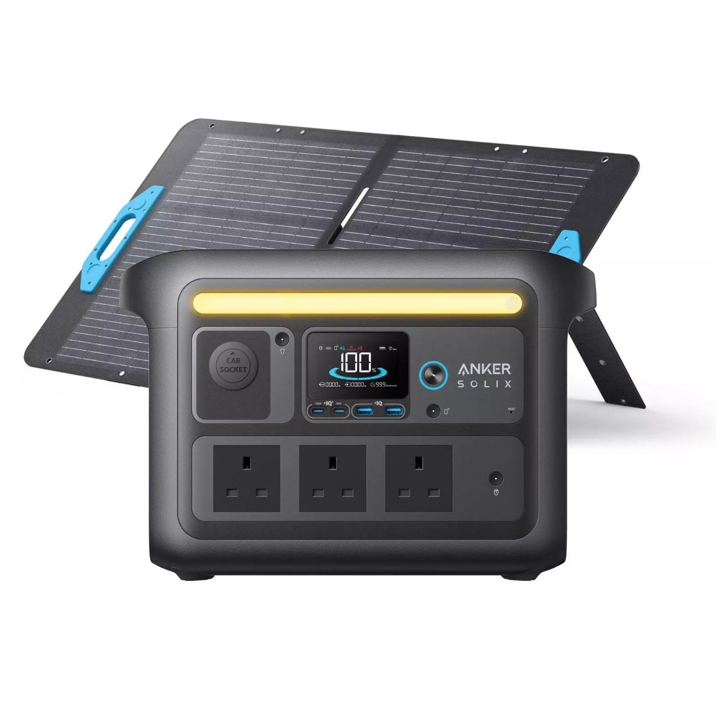 ANKER SOLIX C800PLUS + PS100 (100W SOLAR PANEL)