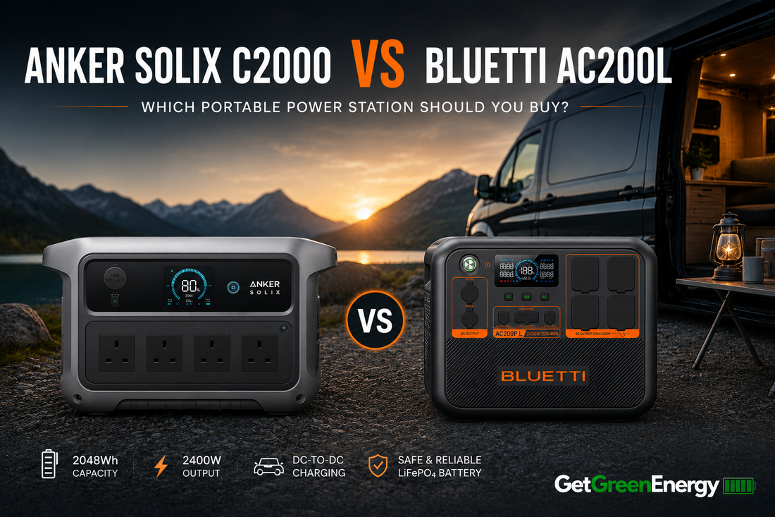 Anker SOLIX C2000 vs Bluetti AC200L: Which Portable Power Station Should You Buy? 