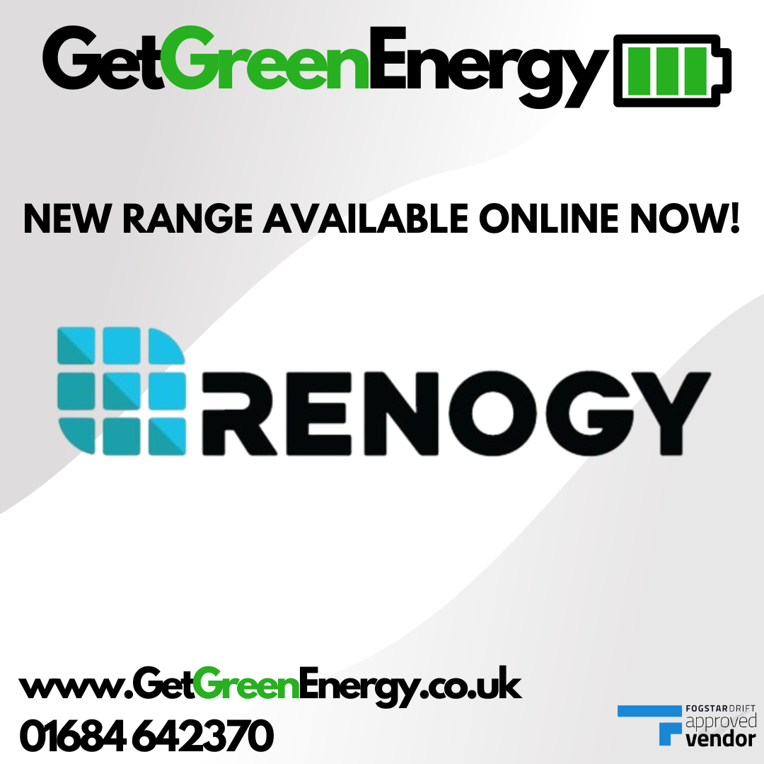 Introducing Renogy Products: Power Your Green Energy Journey with GetGreenEnergy.co.uk