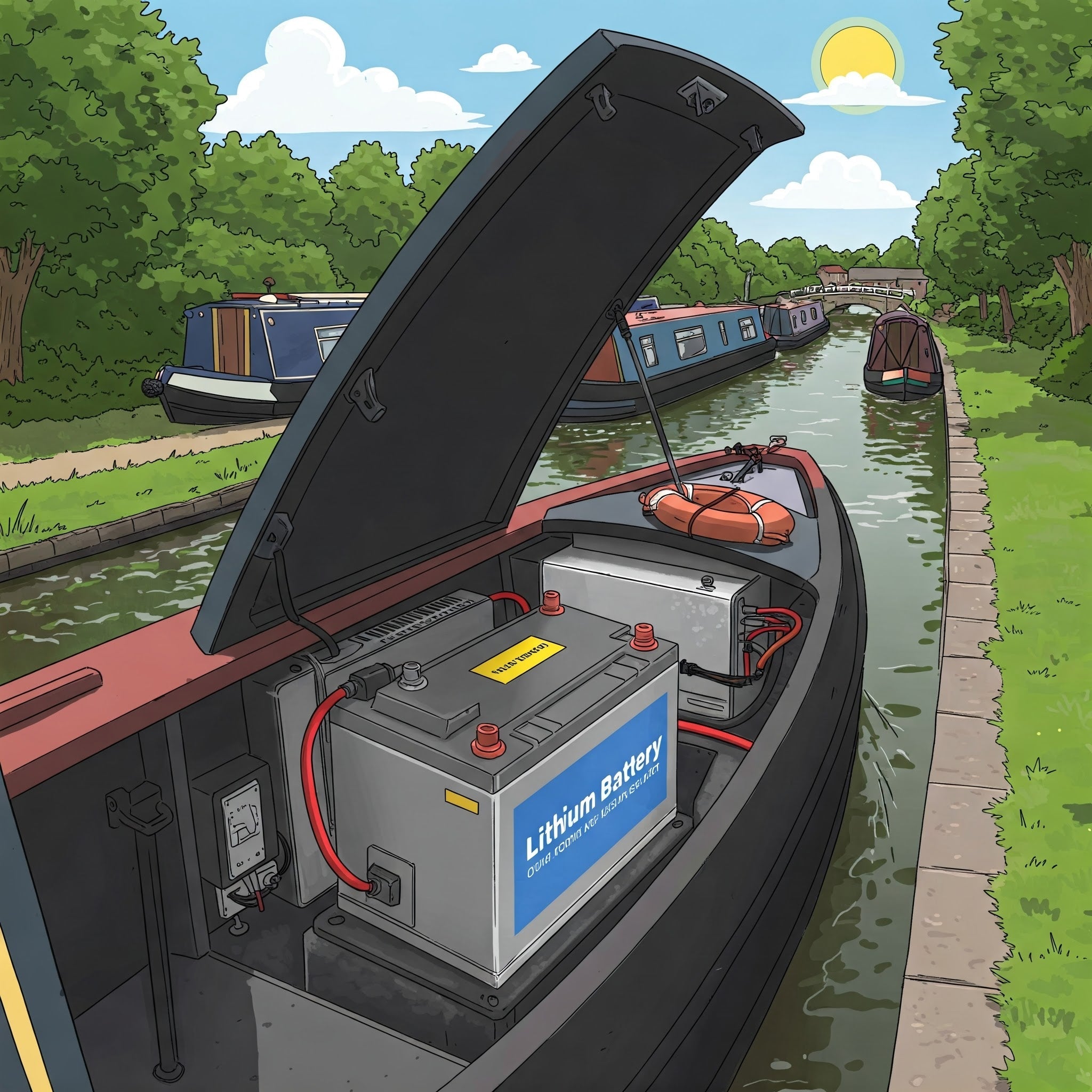 Powering Your Boat Sustainably: The Lithium Advantage for UK Waters ...