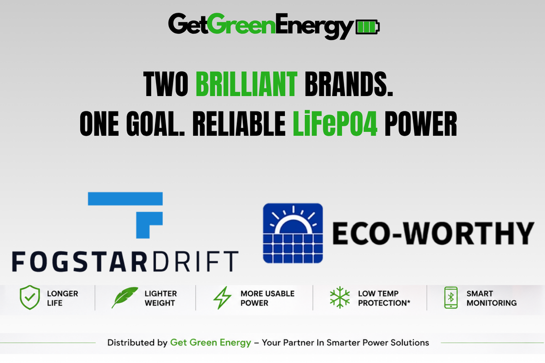 Why We Distribute Both Fogstar and ECO-WORTHY Batteries