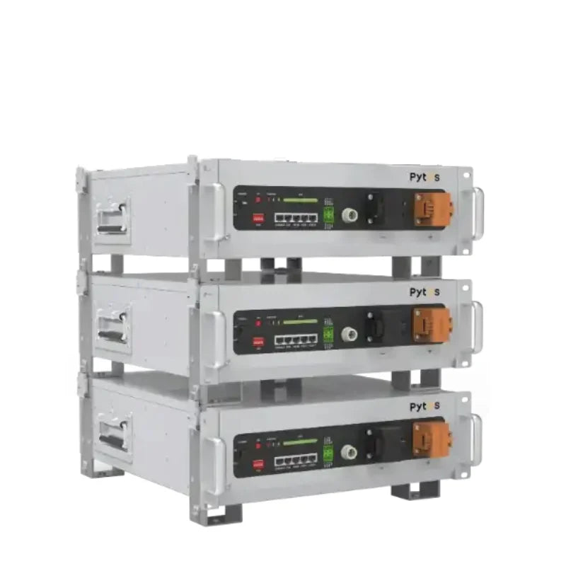 Pytes V5 15.36kWh LiFePO4 Battery Kit with Stacking Brackets