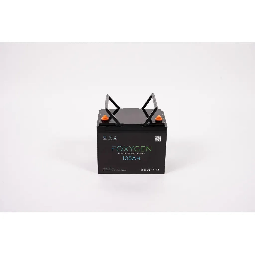 Foxygen 12V 105Ah LiFePO4 Leisure Battery with Bluetooth & Self-Heating