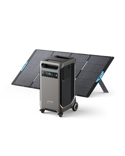 ANKER SOLIX F3800 + PS400 (400W SOLAR PANEL)