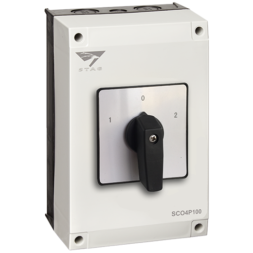 IMO Stag Changeover Switch 100A - 4 Pole - SCO4P100A