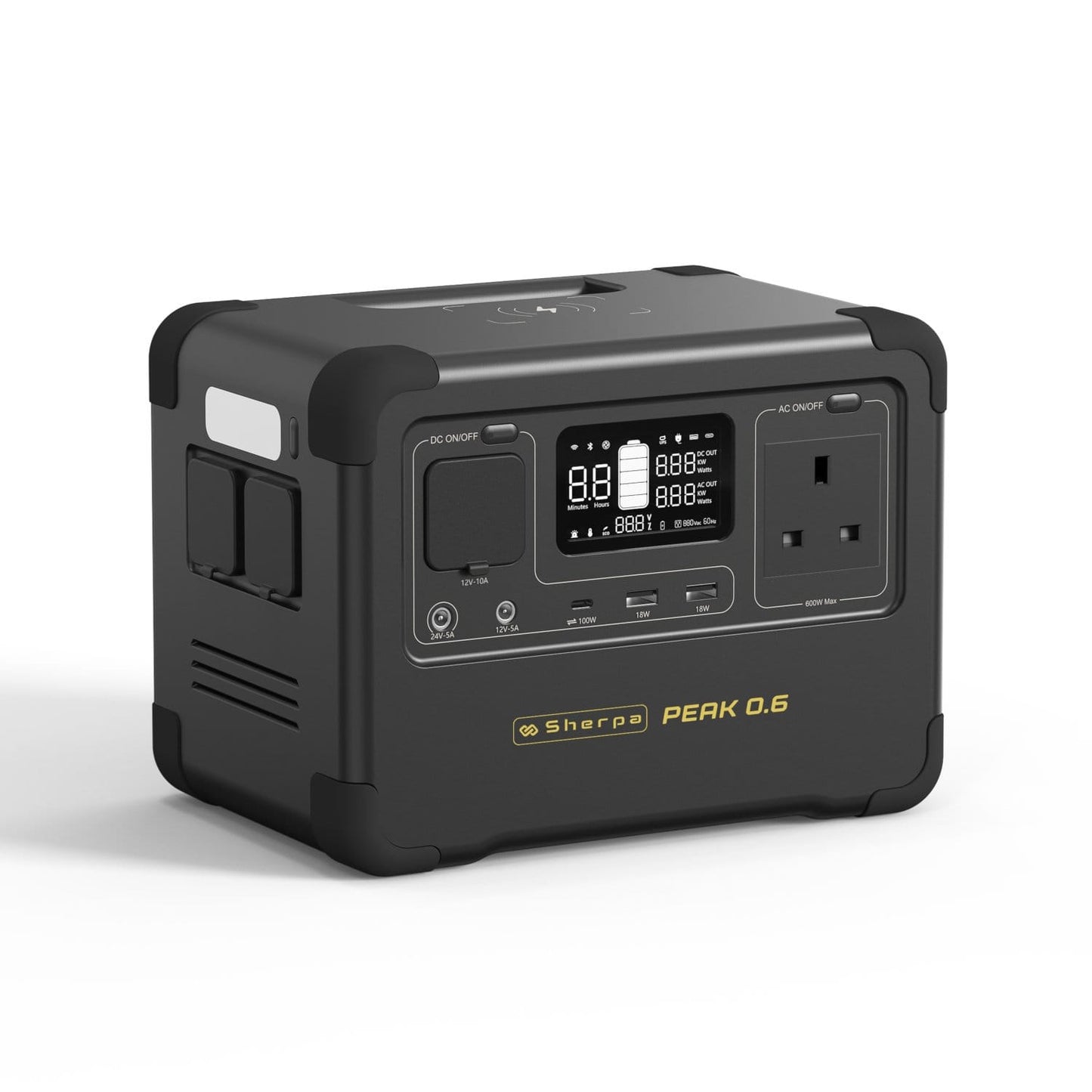 Sherpa PEAK 0.6 - 600W Portable Power Station