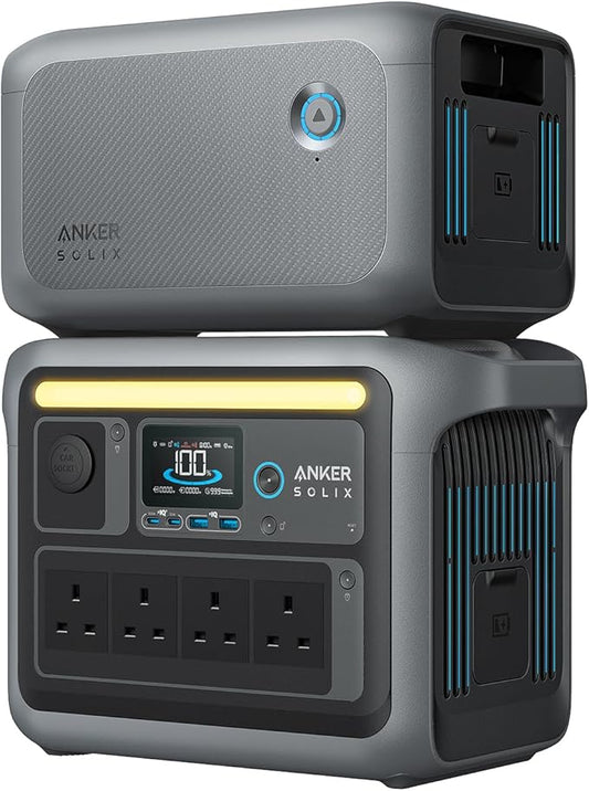ANKER SOLIX C1000 + BP1000 EXPANSION BATTERY
