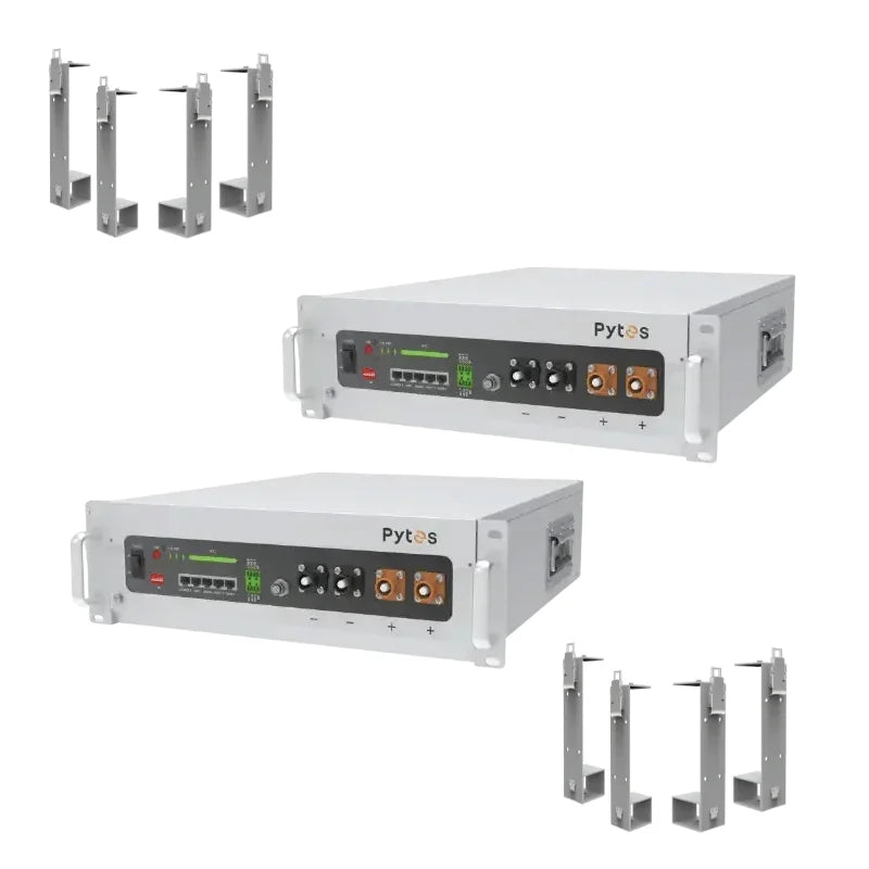 Pytes V5A 10.24kWh LiFePO4 Solar Battery Kit with Stacking Brackets