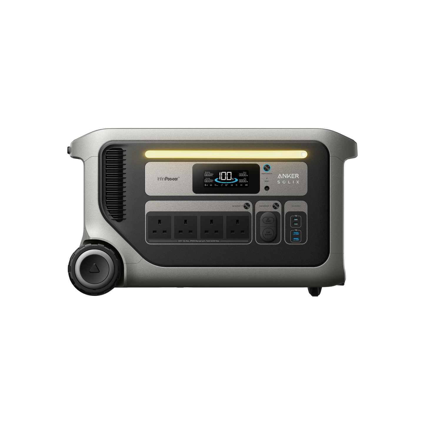 Anker SOLIX F3000 Portable Power Station - 3,072Wh | 3,600W