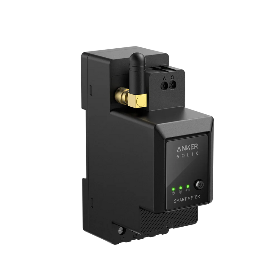 Anker SOLIX Smart Meter (A17X7), 3-Phase Real-Time Energy Monitor for Solarbank 2 and EV Chargers
