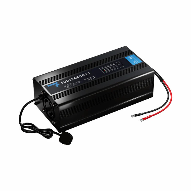 12V 40A - LiFePO4 Charger (Fogstar Drift) by Fogstar