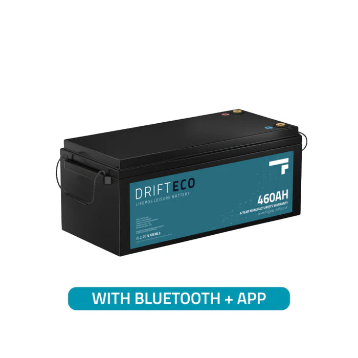 Drift ECO 12V 460Ah Lithium Leisure Battery + Bluetooth