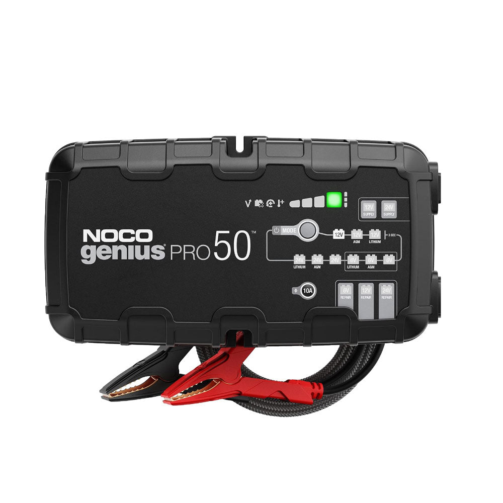 Noco GENIUSPRO50 6V/12V/24V 50-Amp Smart Battery Charger