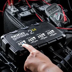Noco GENIUS2X4 6V/12V 4-Bank 8-Amp Smart Battery Charger