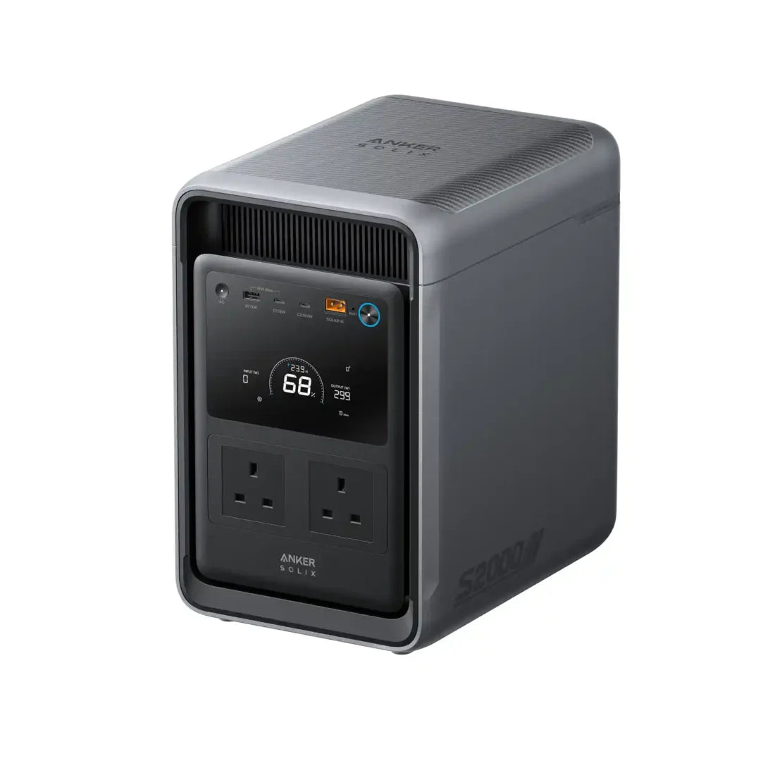 Anker SOLIX S2000 Portable Power Station – 2010Wh LiFePO4 Battery with 1500W AC Output