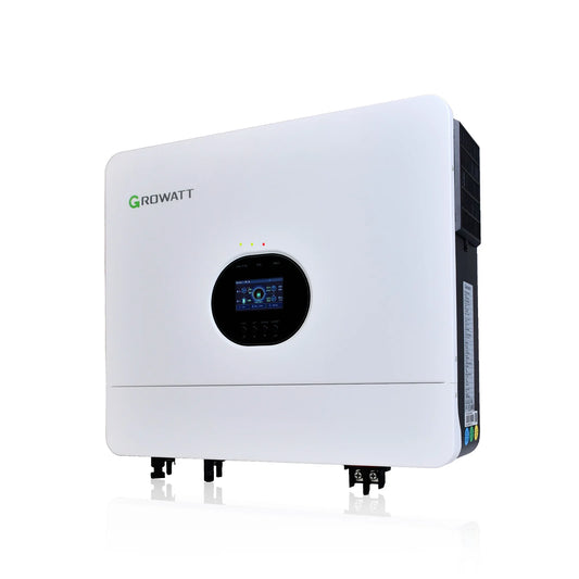 Growatt SPF 6000 ES Plus 48V 6000W Off-Grid Solar Inverter – Dual MPPT 8000W PV Input