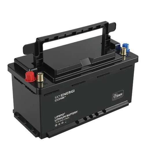 Skyenergi Core2 172Ah Lithium Leisure Battery (H8) DIN Fit - Bluetooth & Heat-Pad