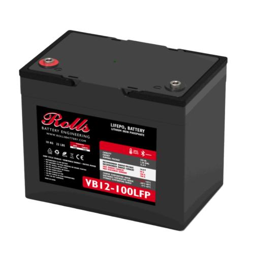 Rolls VB12-100LFP - 100Ah LiFePO4 Leisure Battery