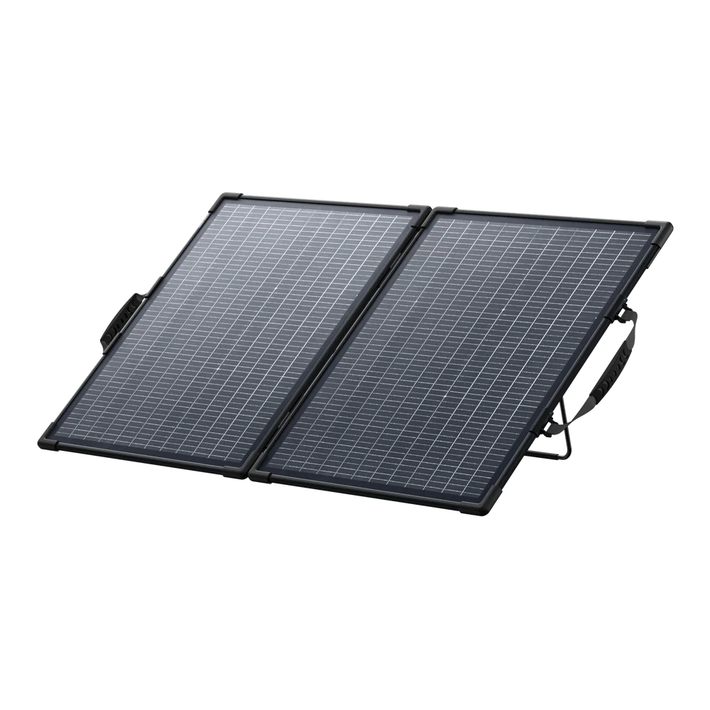 Anker SOLIX PS100 Bifacial 100W Portable Solar Panel, IP68 Waterproof Foldable Solar Charger for Camping, RV, and Power Stations