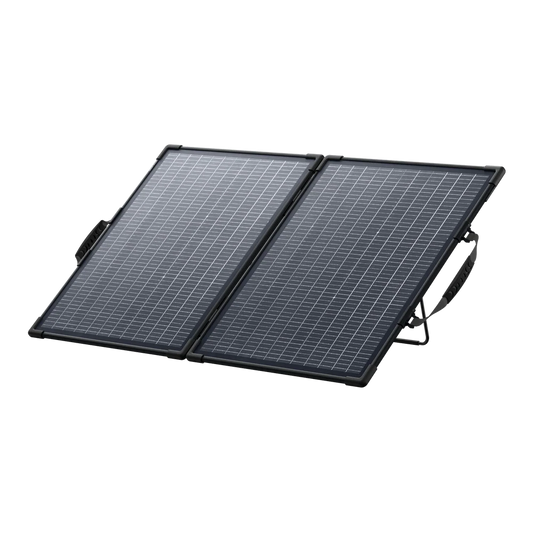 Anker SOLIX PS100 Bifacial 100W Portable Solar Panel, IP68 Waterproof Foldable Solar Charger for Camping, RV, and Power Stations