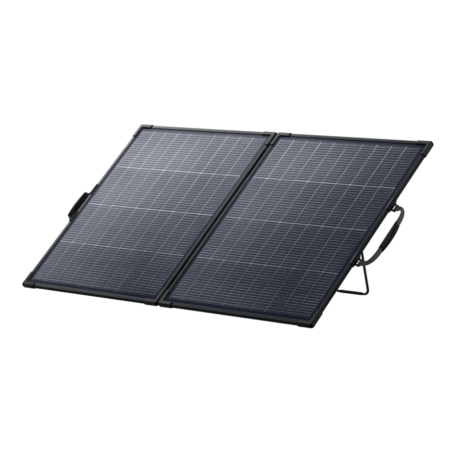 Anker SOLIX PS200 Bifacial 200W Portable Solar Panel, IP68 Waterproof Foldable Solar Charger for RV, Camping, and Home Backup