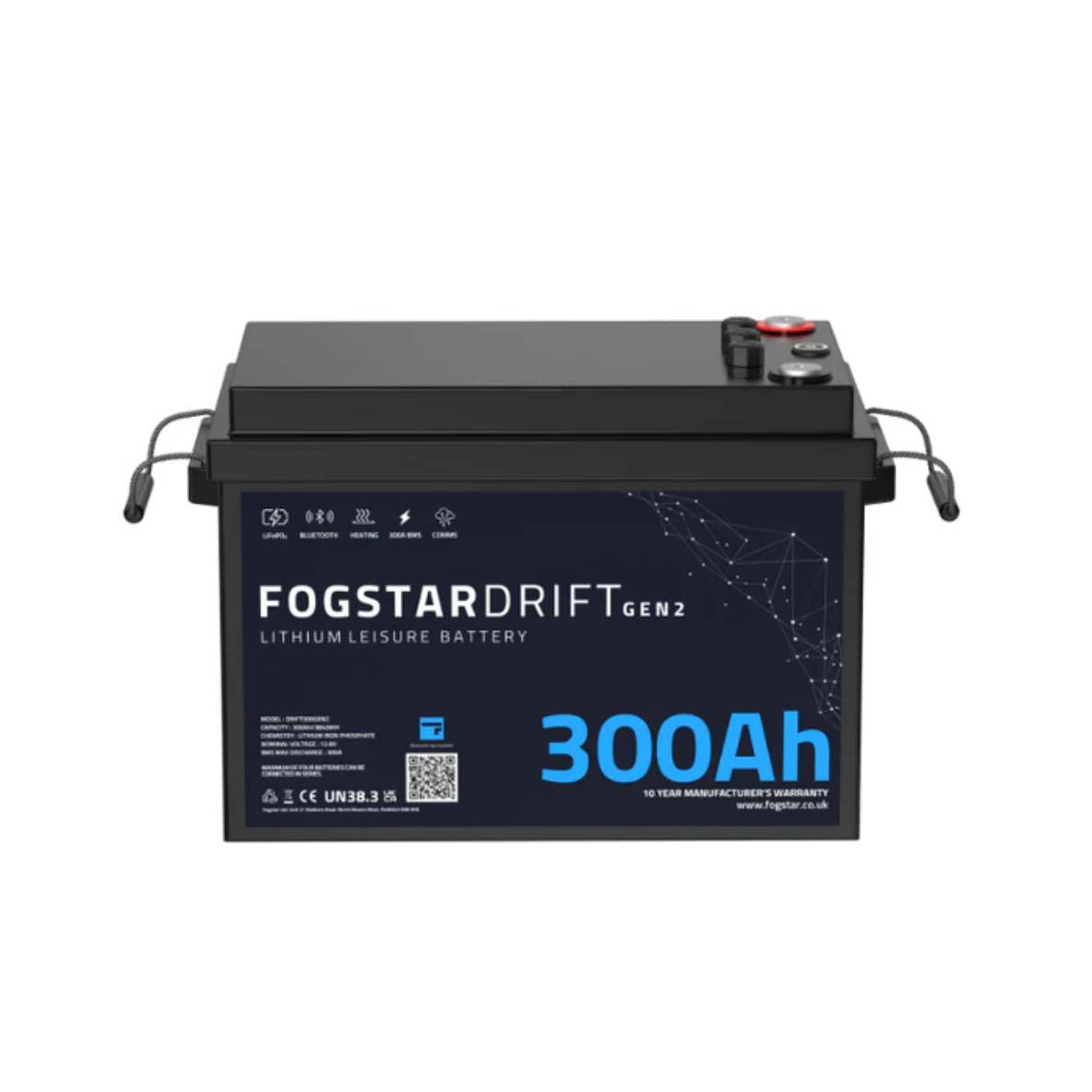 Fogstar Drift Gen2 12V 300Ah Lithium Leisure Battery