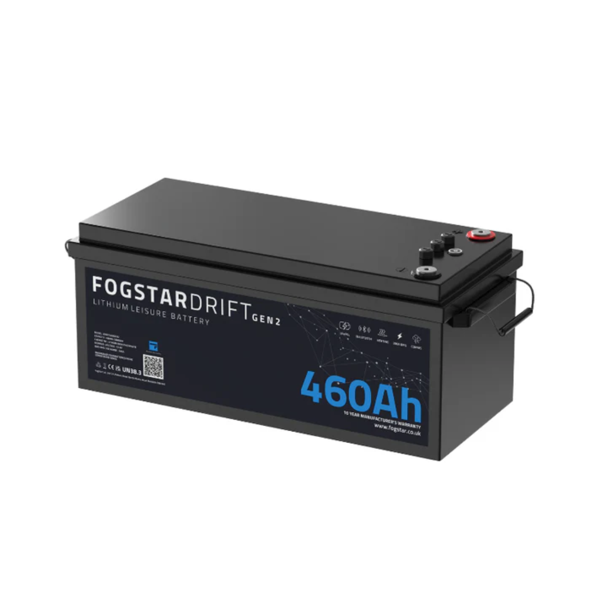 Fogstar Drift Gen2 12V 460Ah Lithium Leisure Battery