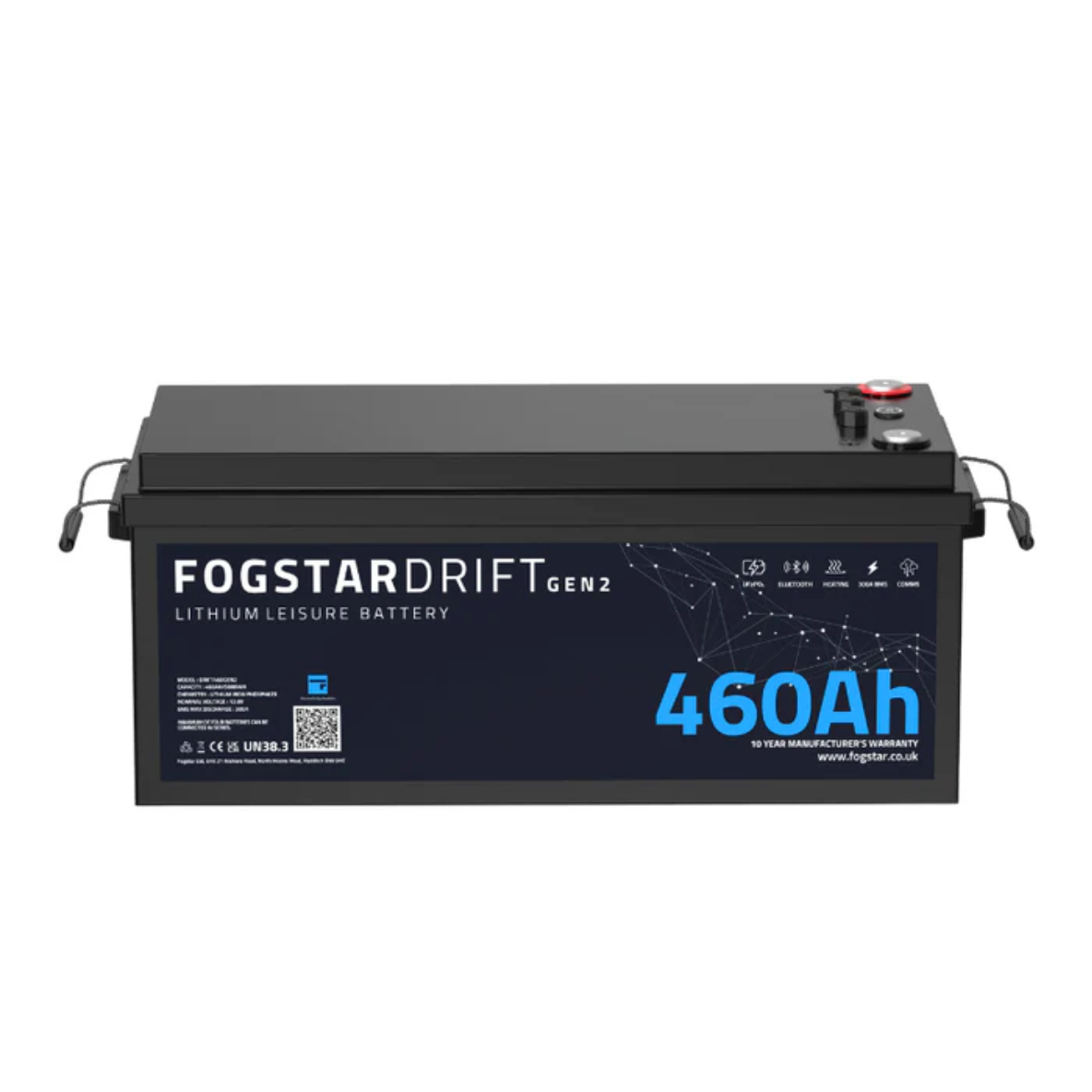 Fogstar Drift Gen2 12V 460Ah Lithium Leisure Battery