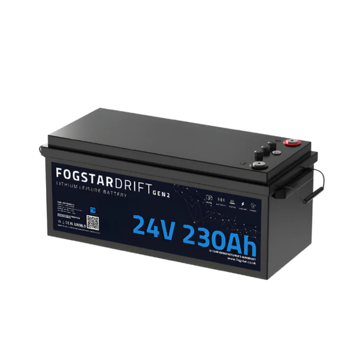 Fogstar Drift Gen2 24V 230Ah Lithium Leisure Battery