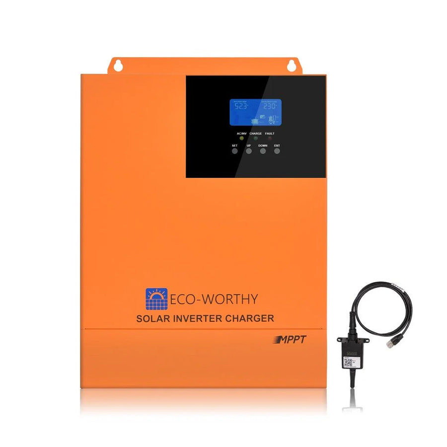 ECO-WORTHY 5000W 48V All-in-One Solar Inverter Charger with 80A MPPT & WiFi