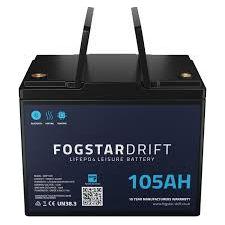 Fogstar Drift 105Ah – 12V lithium leisure battery