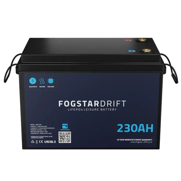 Fogstar Drift 230Ah – 12V lithium leisure battery