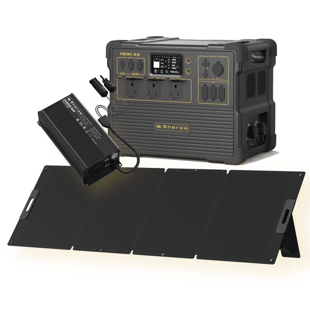 Sherpa PEAK 3.6 & SunFold 300 & CHARGE 500