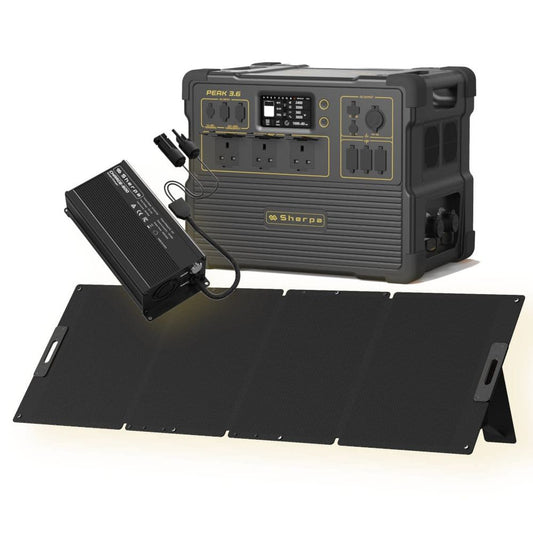 Sherpa PEAK 3.6 & SunFold 300 & CHARGE 500